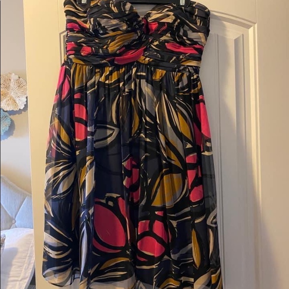 Strapless dress